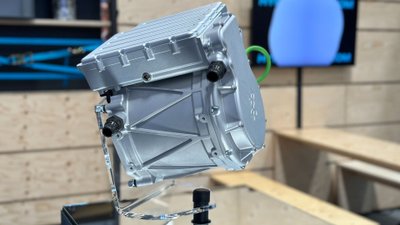 E-Motor von Hyperdrives auf der IAA 2025.