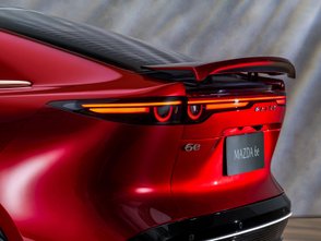 Der Spoiler des Mazda6e.