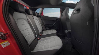 Blick auf die Rücksitze des Seat Ibiza 2026