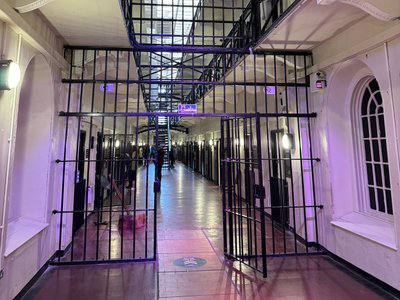 Das Gefängnis Crumlin Road Gaol in Belfast.