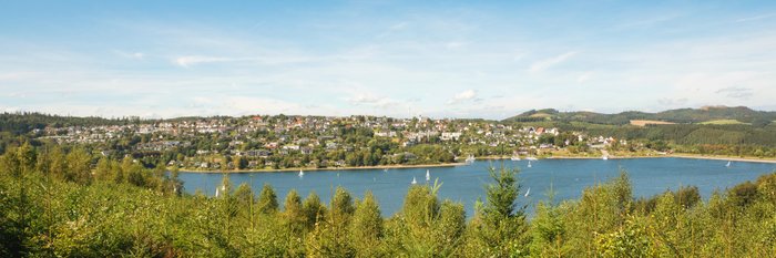 Blick über Sauerland.