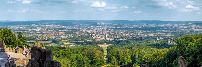 Blick über Kassel.