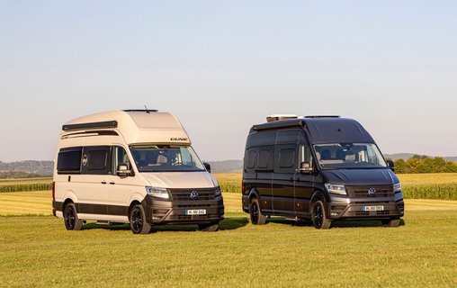 Überarbeiteter VW Grand California in verschiedenen Ausführungen.