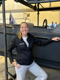 Geschäftsführerin Marieke de Boer von Impacd Boats. 