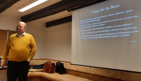 OC Veranstaltung Aller-Weser, Vortrag.