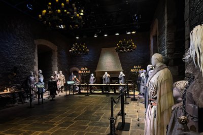 Eine Kulisse aus der Serie Game of Thrones bei der Studio Tour.