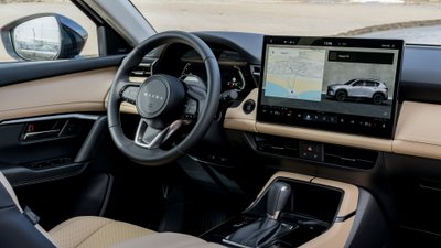 Cockpitansicht des Mazda CX-5 