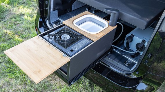 Alpincamper Campervan auf Basis VW ID.Buzz.