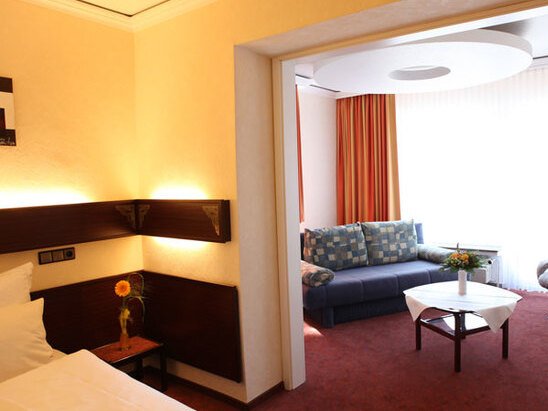 Akzent Hotel Oberhausen Zimmer.