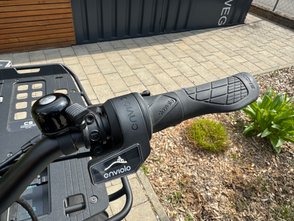 Enviolo-Schaltung am Lenker des Cago CS 150.