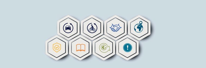 Icons Überblick ARCD-Leistungen.