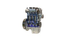 Ford EcoBoost Motor in der Ansicht. 