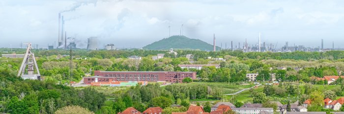 Blick über Gelsenkirchen.