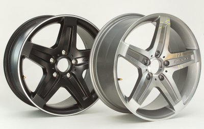 Felgen Fälschung vs. Original-Mercedes-Benz.