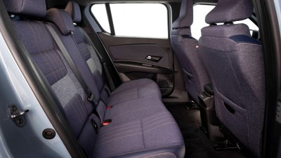 Blick auf die Rückbank des Renault 4 E-Tech 