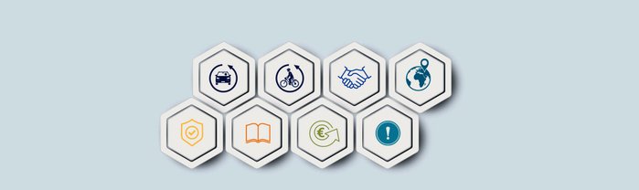 Icons Überblick ARCD-Leistungen.