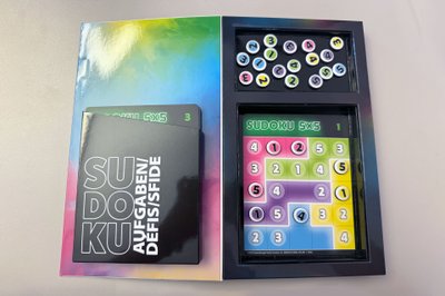 Das Spiel Sudoko 5x5 von Thinkfun für Kinder ab 8 Jahren