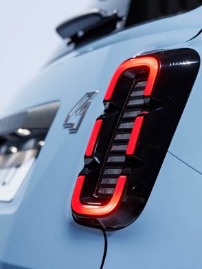 Rückleuchte des Renault 4 E-Tech.