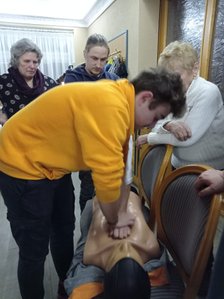 Erste-Hilfe-Kurs beim ARCD-Ortsclub Chemnitz/Limbach-Oberfrohna