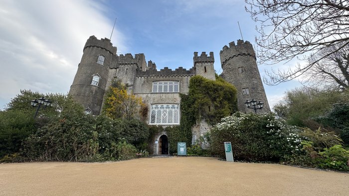 Das Malahide Castle von außen.
