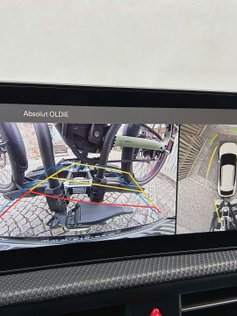 Kamerabild des Kia EV6. 