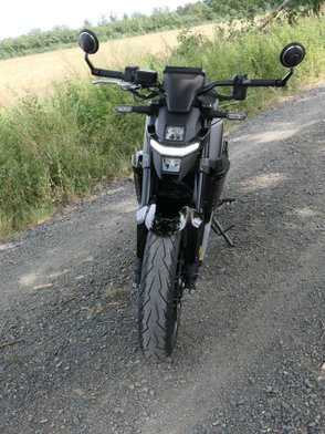 Frontansicht der Honda WN7