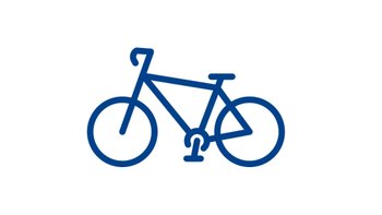Icon eines Fahrrads