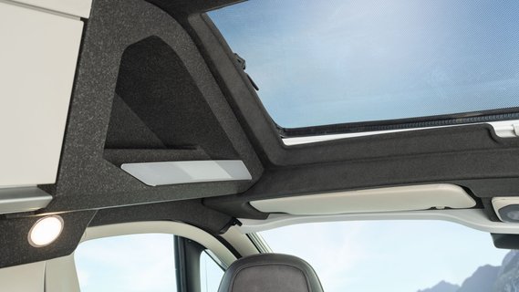 Knaus Boxtime mit gewichtssparendem Möbelbau.