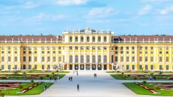 Schloss Schönbrunn in Wien, Österreich.
