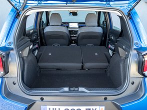 Kofferraum des Citroen ë-C3