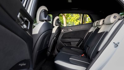 Der Fond des Kia Sportage. 