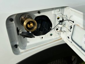 Tankanschluss vom Dacia Jogger.