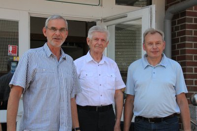 LV Bremen Vorstand, drei Männer.