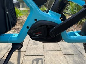 Die Cago-Line-Antriebseinheit von Bosch am Cago CS 150.