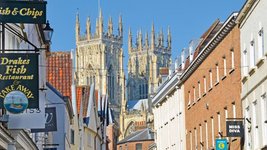 Eine Stadt in England.