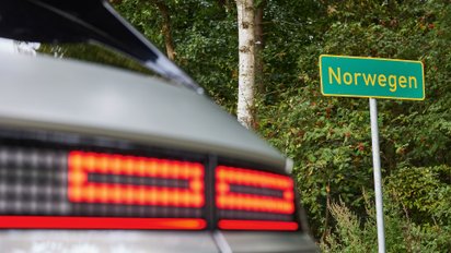 Hyundai Auto in Norwegen.