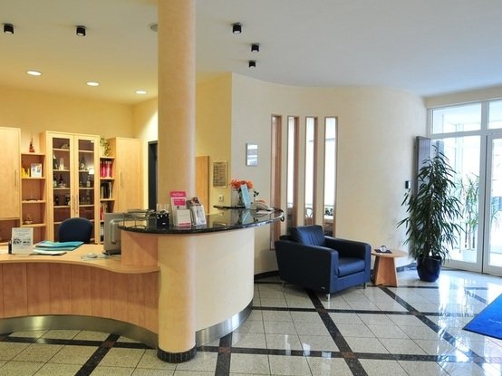 Akzent Hotel Empfang.