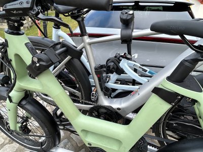 Fahrräder auf Fahrradträger