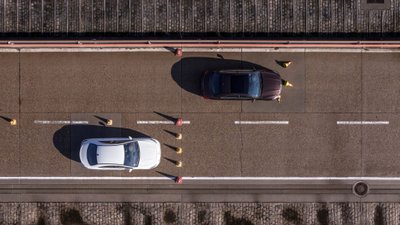 Bremsweg Fälschung vs. Original Mercedes-Benz.