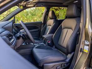 Innenraumansicht des Subaru Forester. 