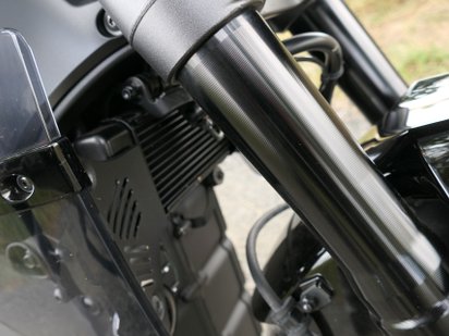 Gabel der Honda WN7