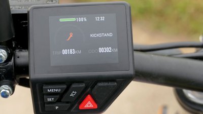 Zero XE Bedien- und Anzeigepanel.