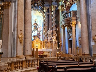 Einblick Kloster Weltenburg