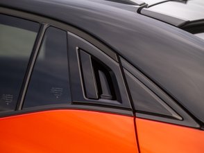 Die hinteren Türgriffe des Subaru Uncharted. 